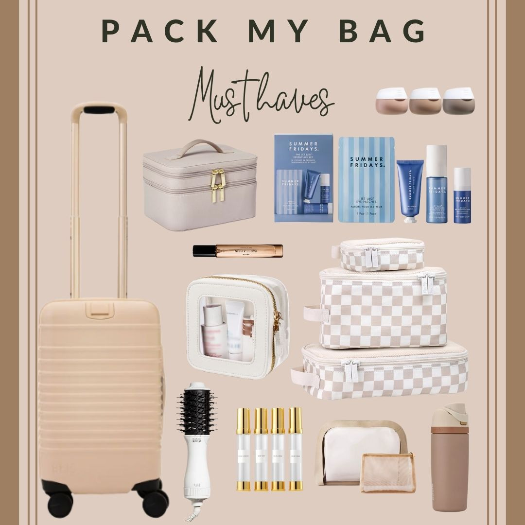 Ready to roll! ✈️ Here’s a peek at my top travel must-haves that never leave my suitcase. From skincare to storage, these are the faves that keep me prepped and polished on the go. 🧳💄✨

#TravelEssentials #PackWithMe #AmazonBestFinds #LTKTravel #VacationReady #CarryOnMustHaves #WhatsInMyBag

#LTKBeauty #LTKItBag #LTKTravel
