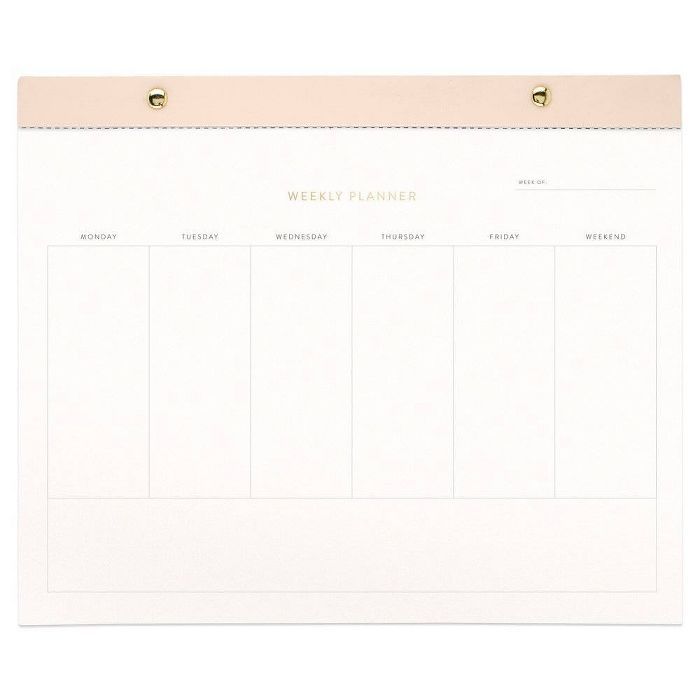 Target/School & Office Supplies/Calendars‎Undated Weekly Planning Pad 8.5" x 10.5" - Sugar Pape... | Target