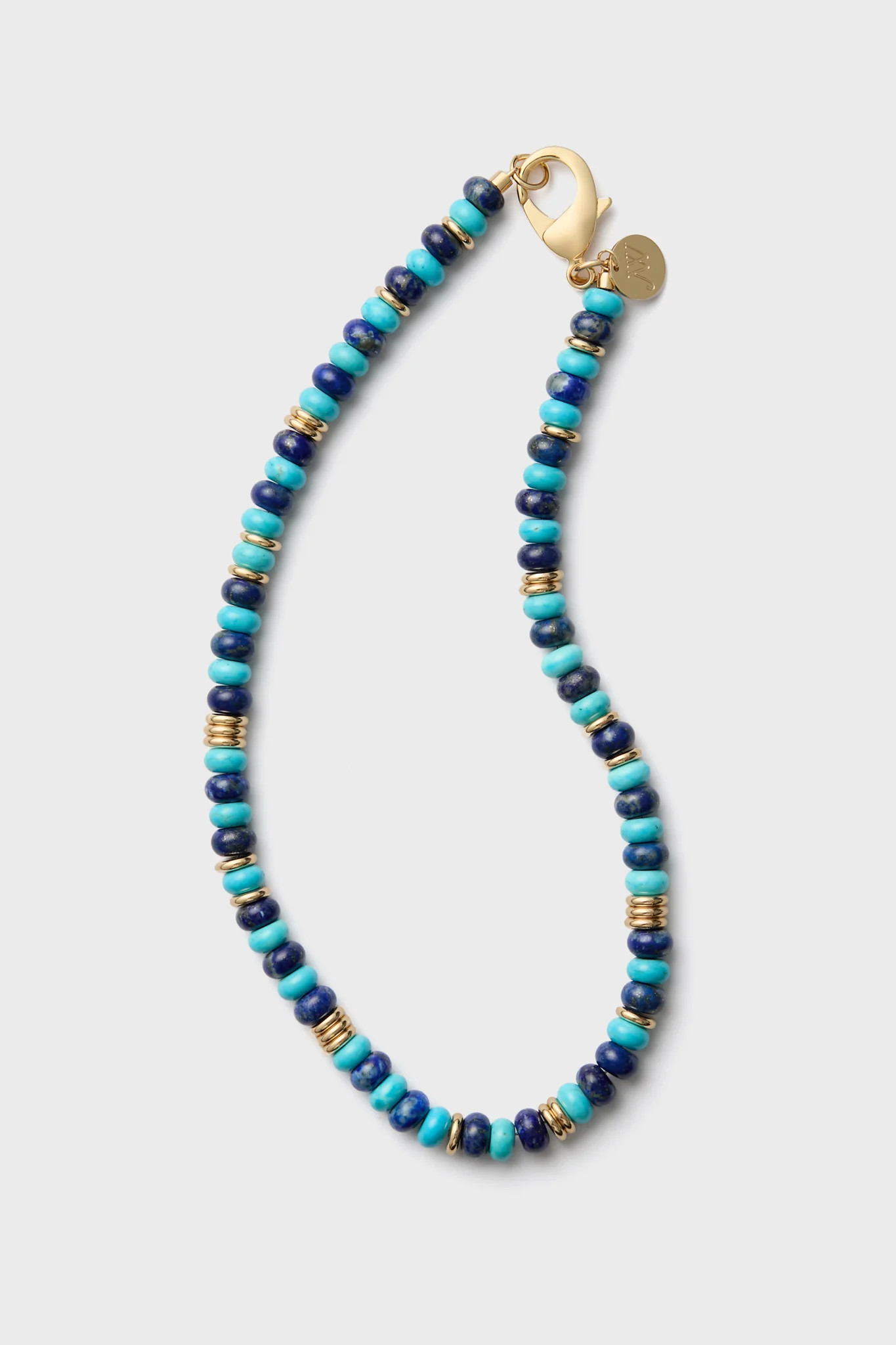 Lapis and Turquoise Beaded Necklace | Tuckernuck (US)