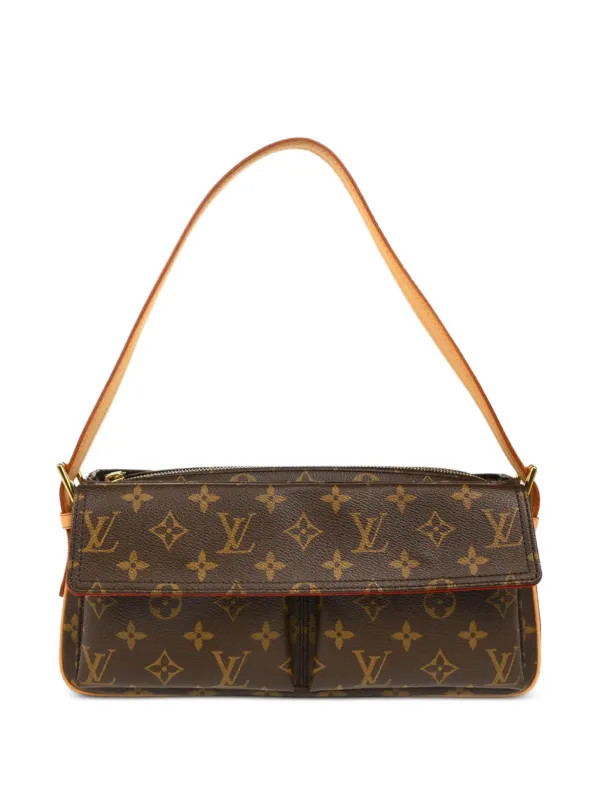 Louis Vuitton Pre-Owned 2004 Viva Cite Shoulder Bag | Brown | FARFETCH AU | Farfetch Global