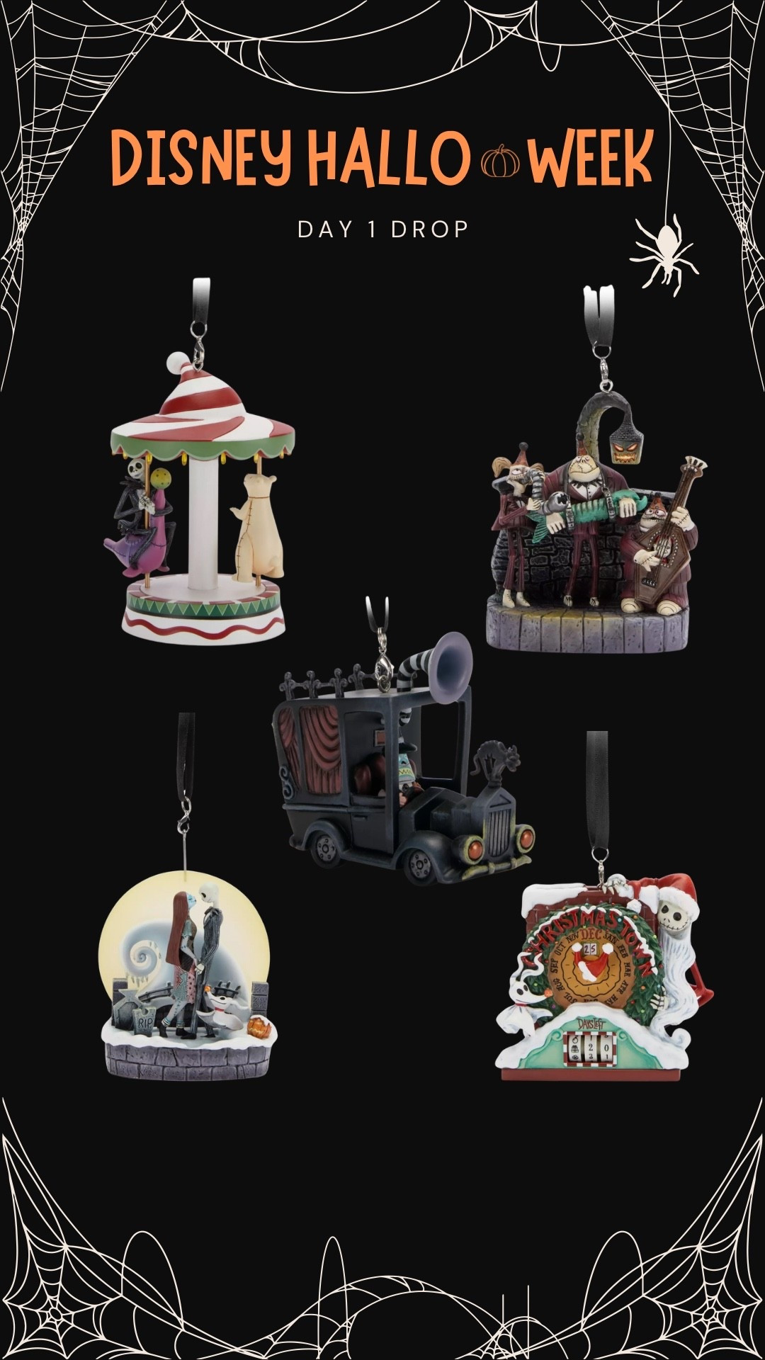 Nightmare before Christmas ornaments 

#LTKHome #LTKSeasonal