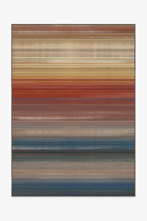 Linear Striped Multicolor Rug | Ruggable