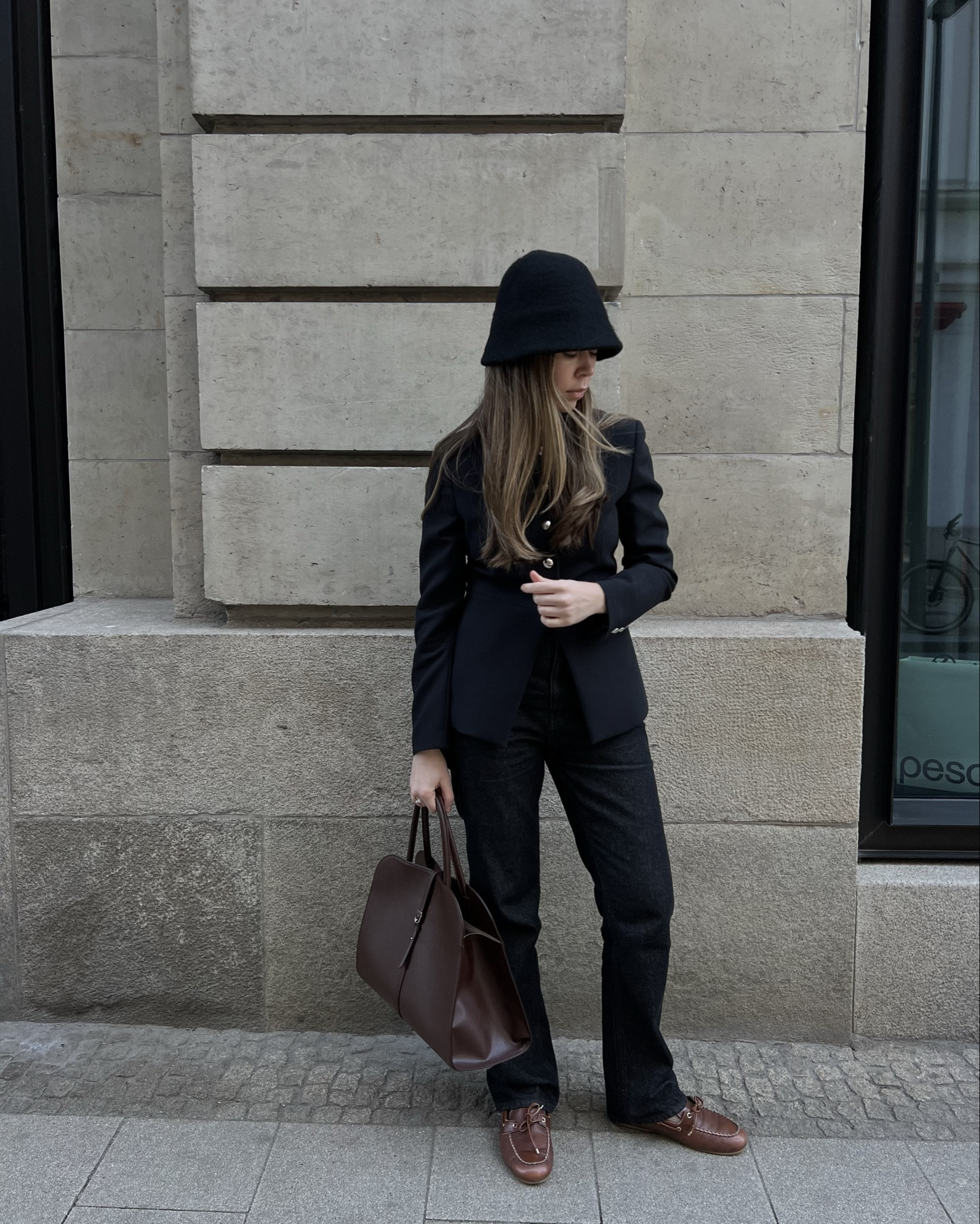 In a hat mood🖤

#LTKspring #LTKworkwear #LTKeurope