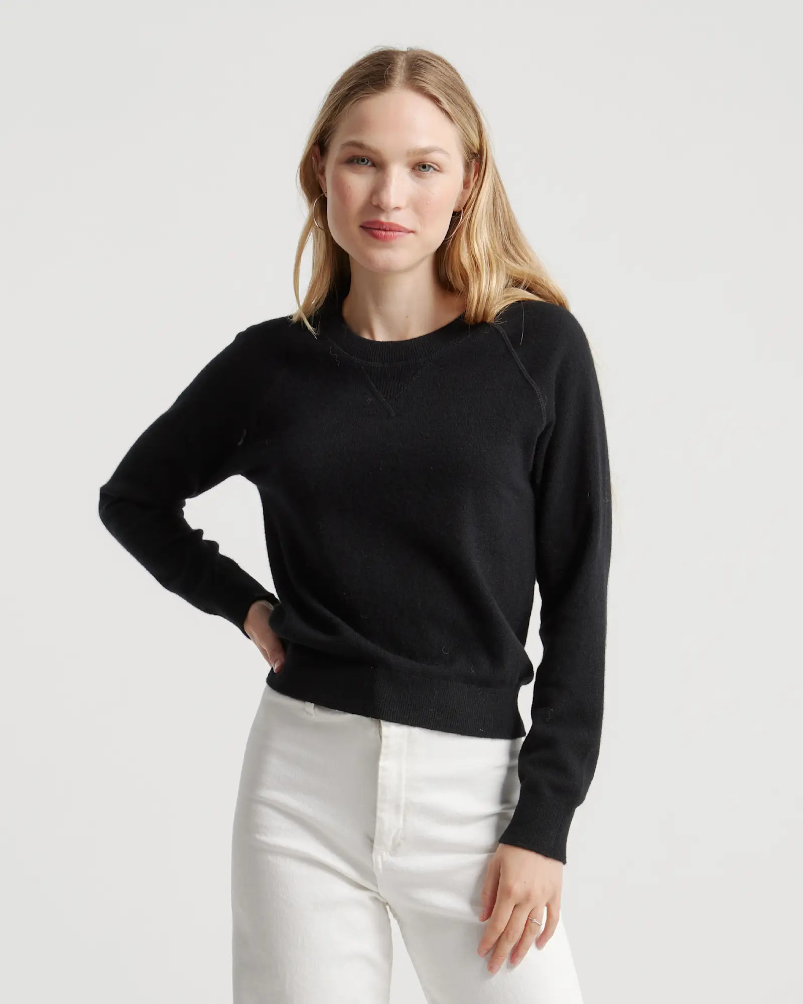 Mongolian Shrunken Cashmere Sweatshirt | Quince