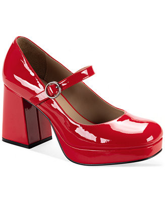 Wild Pair Women's Vaneciaa Mary Jane Square Toe Pumps, Macy's Exclusive - Macy's | Macy's
