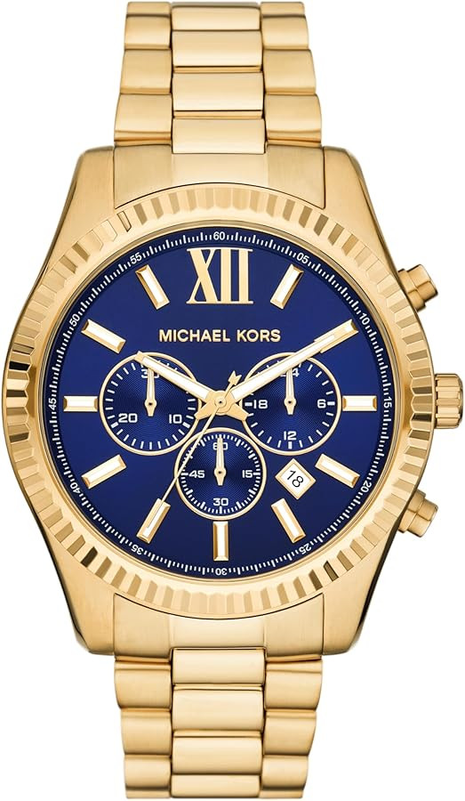 Michael Kors Lexington Men's Watch, Stainless Steel Bracelet Watch | Amazon (US)