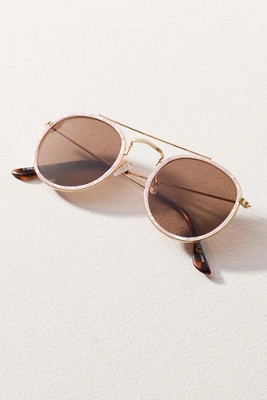 I-SEA All Aboard Circle Sunglasses | Anthropologie (US)