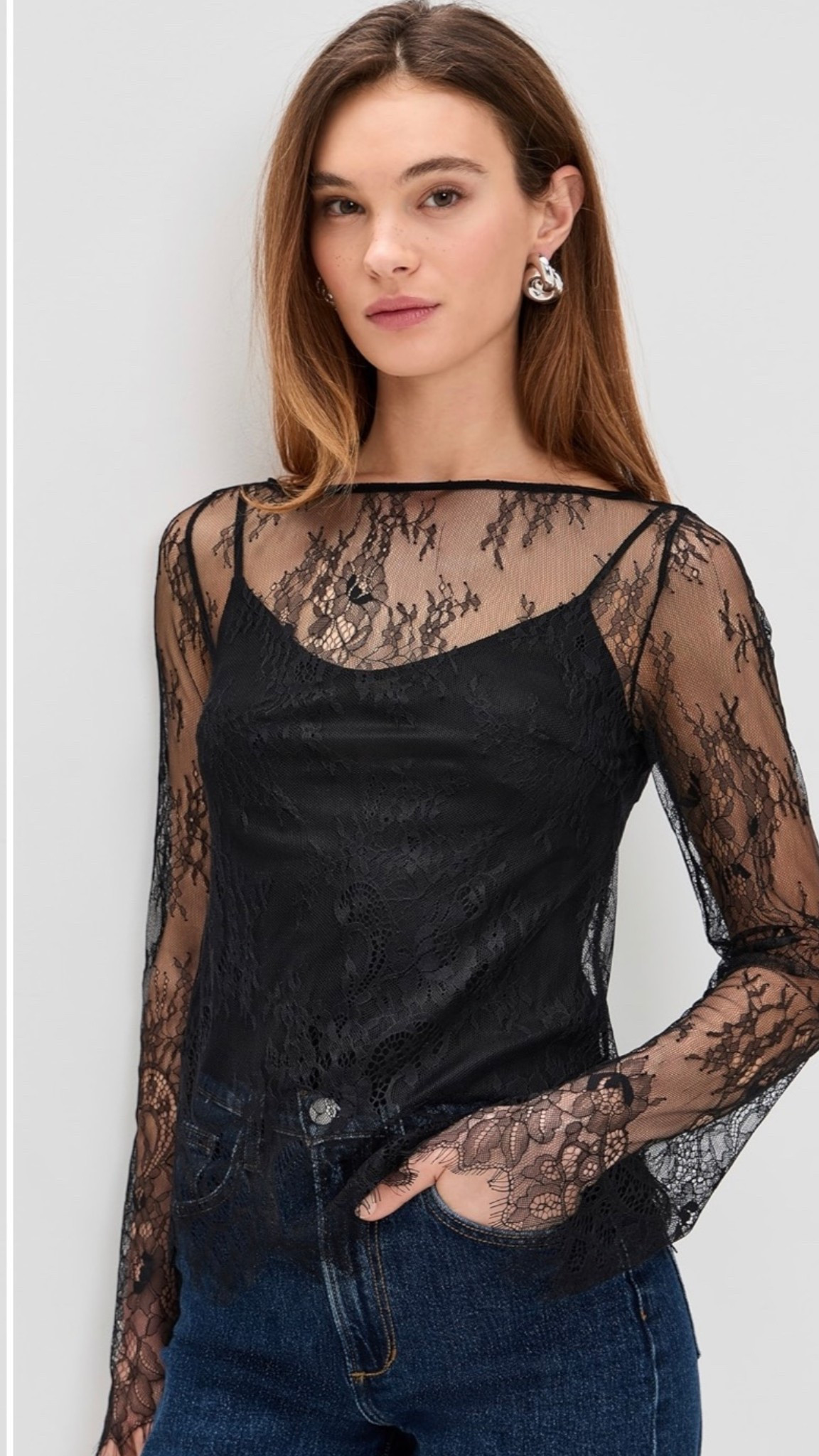 tops in my shopping cart / blacks + creams 