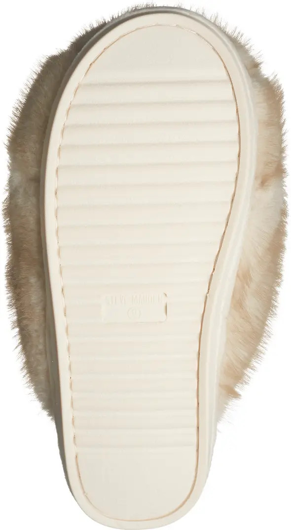 Poof Faux Fur Slipper (Women) | Nordstrom