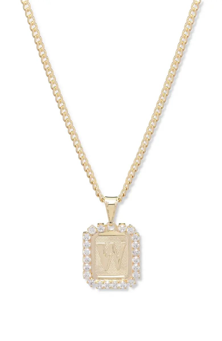 Bracha Royal Initial Card Necklace | Nordstrom | Nordstrom