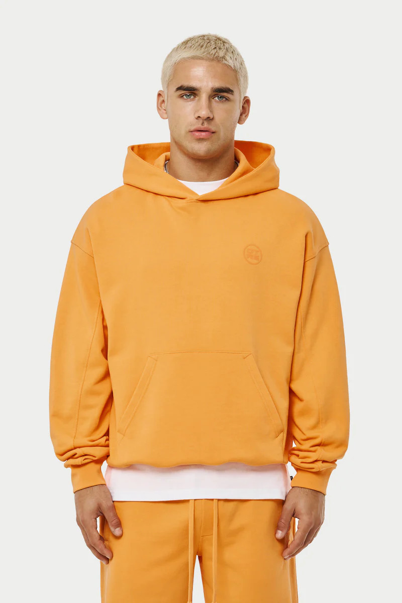 CTRE HEAVYWEIGHT WASHED HOODIE - ORANGE | The Couture Club