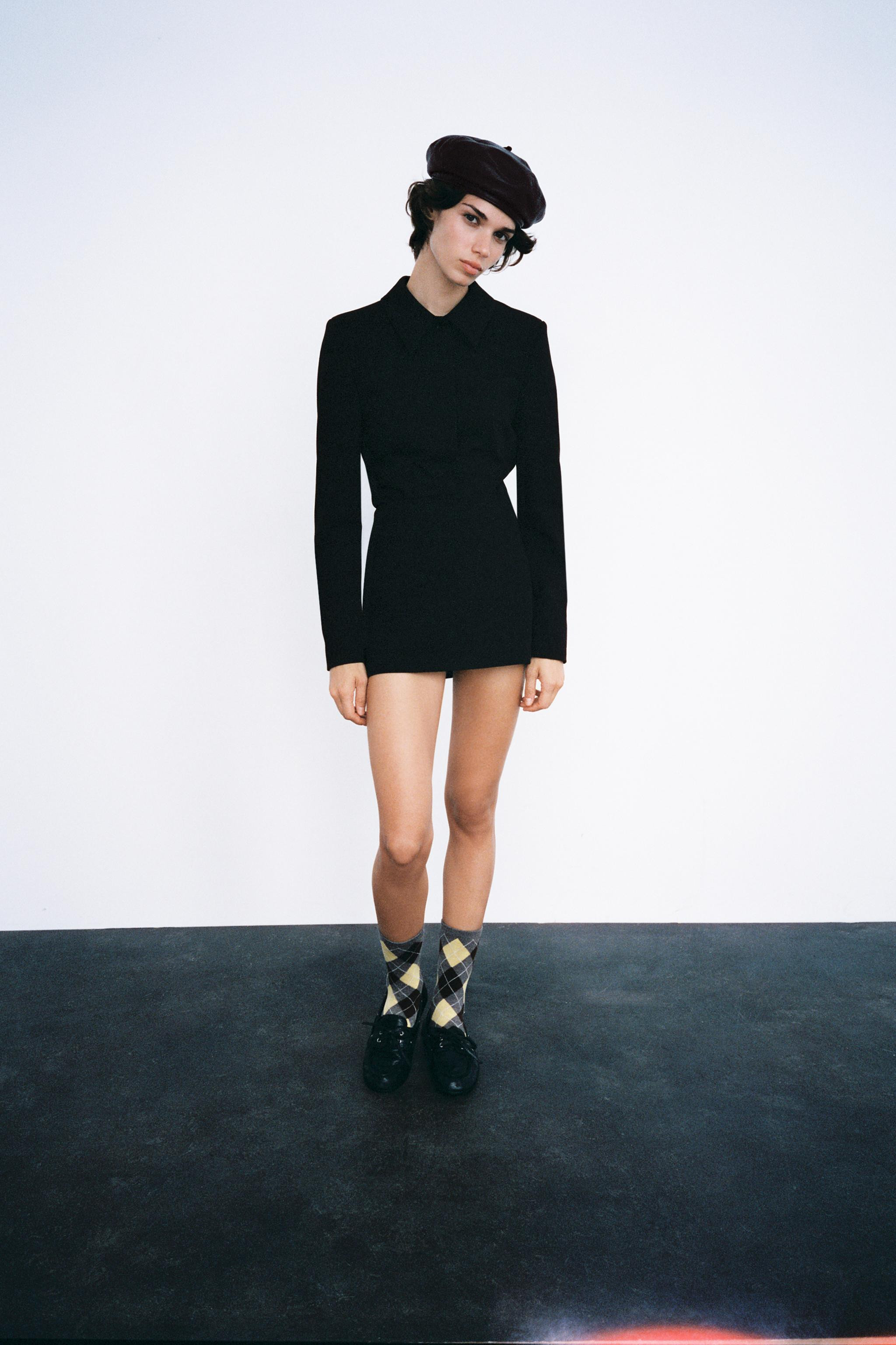 100% LEATHER BERET HAT | Zara US