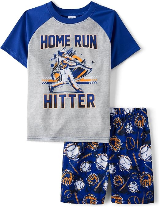 Amazon.com: The Children's Place,Boys,Short Sleeve Top and Shorts 2 Piece Pajama Set: Clothing, S... | Amazon (US)
