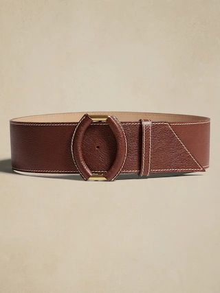 Ravello Leather Waist Belt | Banana Republic (US)