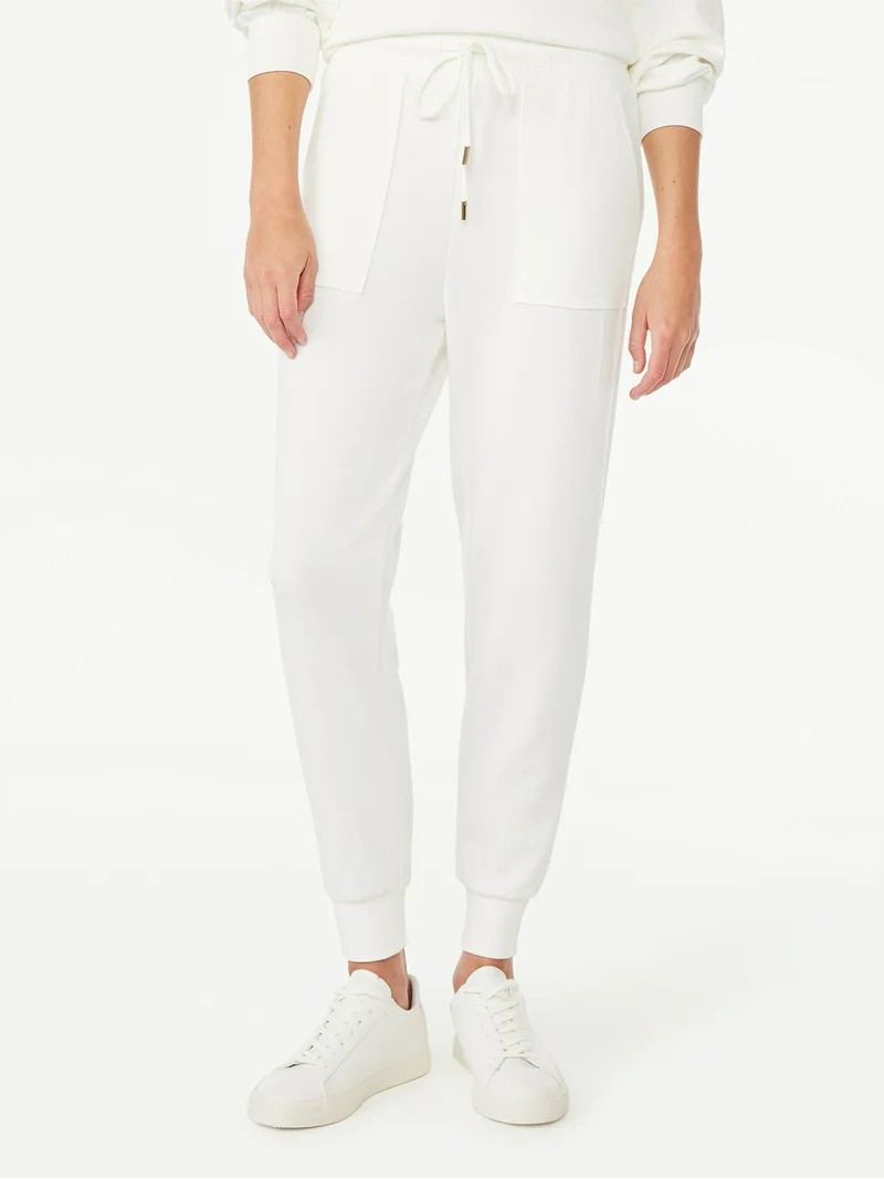 Scoop Women’s and Women’s Plus Ultimate  Scubaknit Joggers, Sizes XS-4X | Walmart (US)