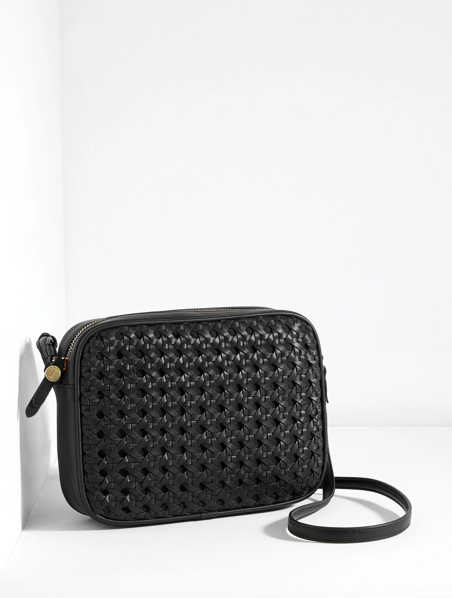 Woven Crossbody Bag | Talbots