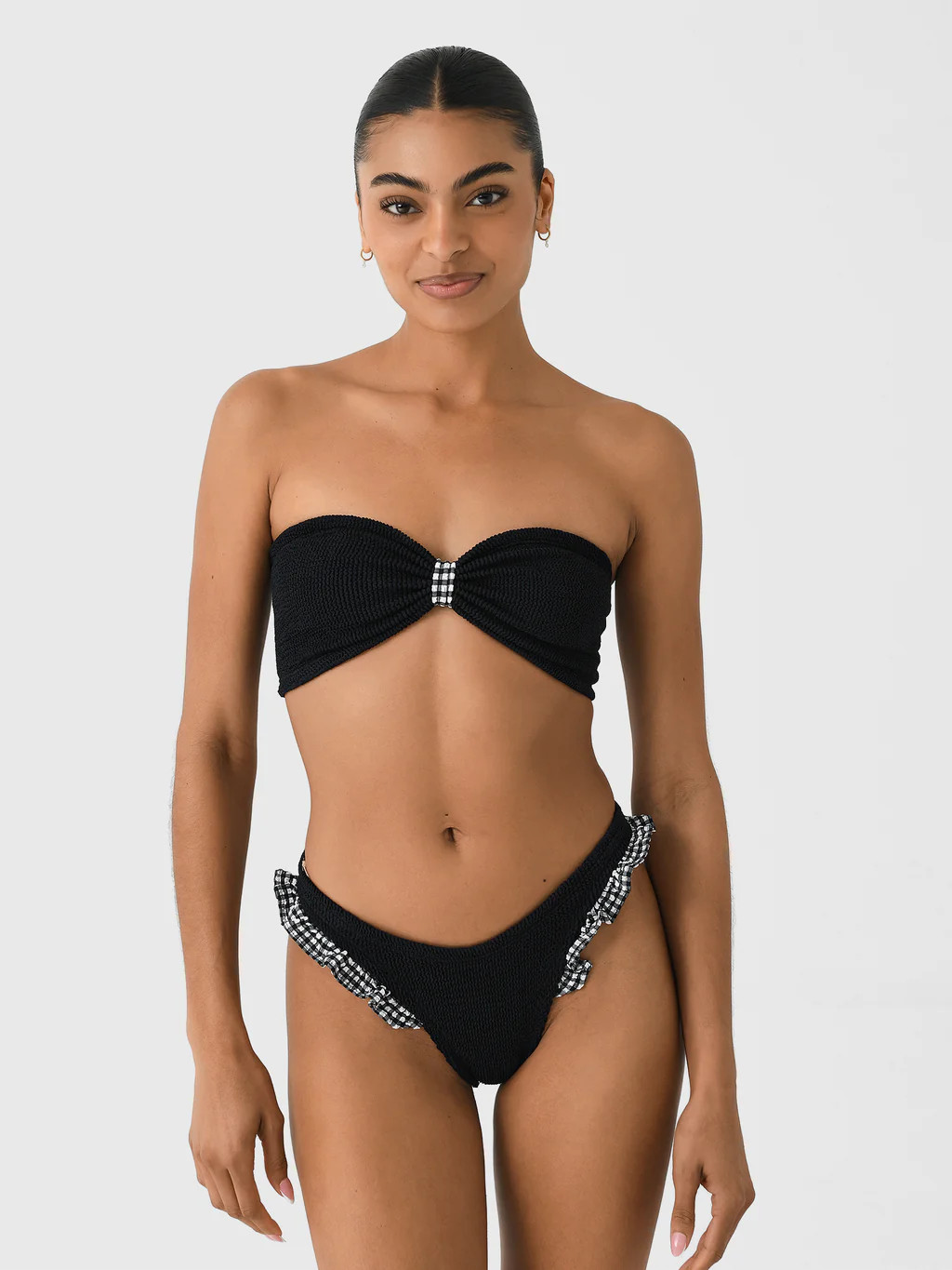 Hunza G Women's Jean Bikini Set | Saint Bernard