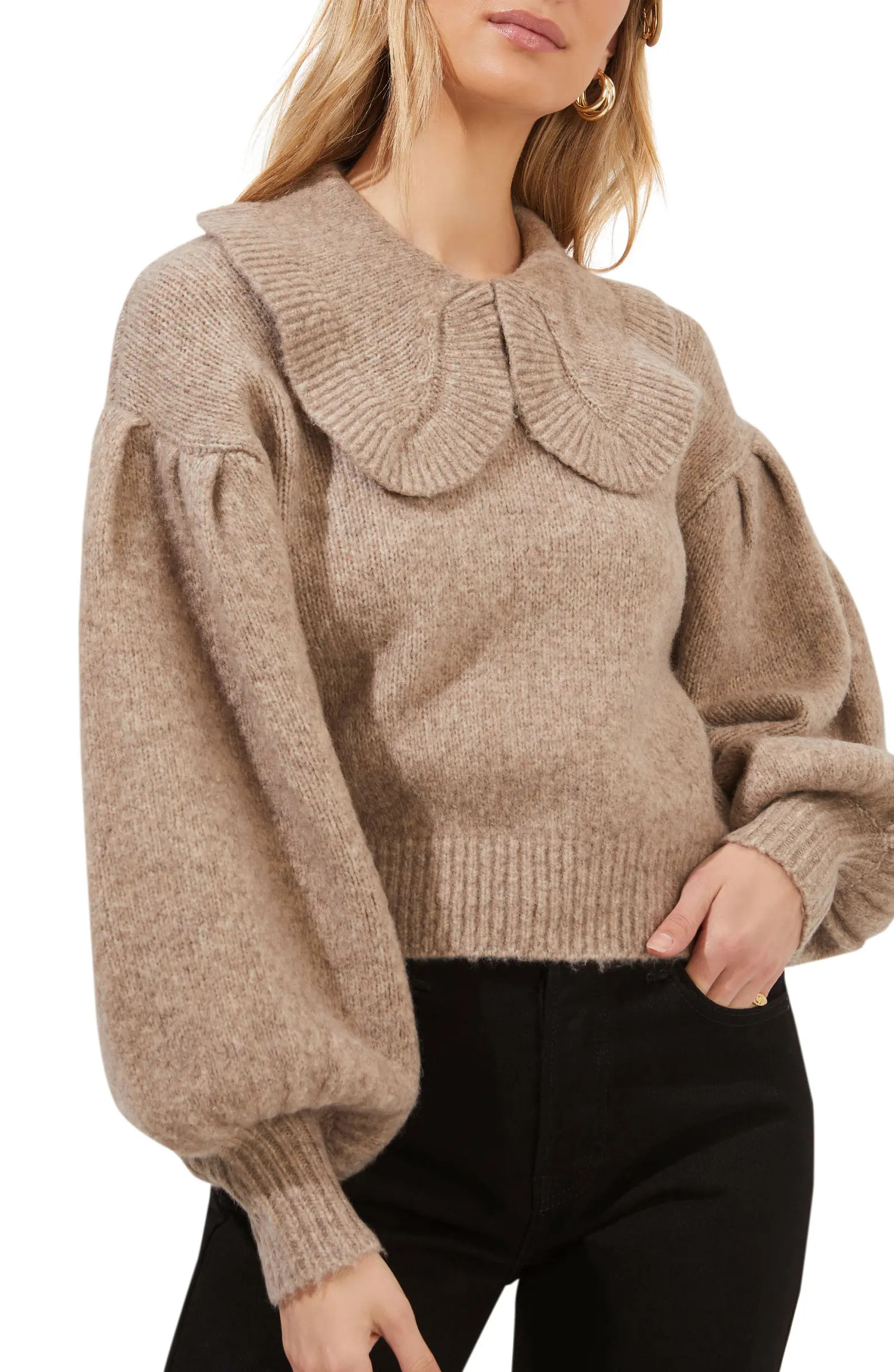 ASTR the Label Dashwood Collar Sweater | Nordstrom | Nordstrom