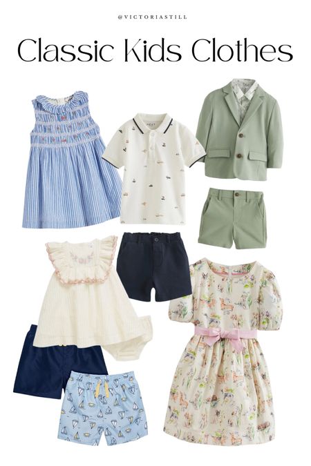 Classic Kids Clothes - Smocked - Southern Style - Coastal Stylee

#LTKBaby #LTKFamily #LTKKids