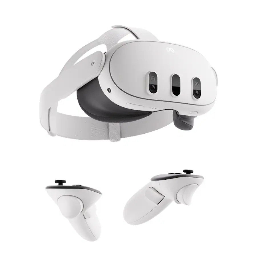 Quest 3 512GB — Dive into Mixed Reality — Get a 3-Month Trial of Meta Horizon+ Included - Whi... | Best Buy U.S.