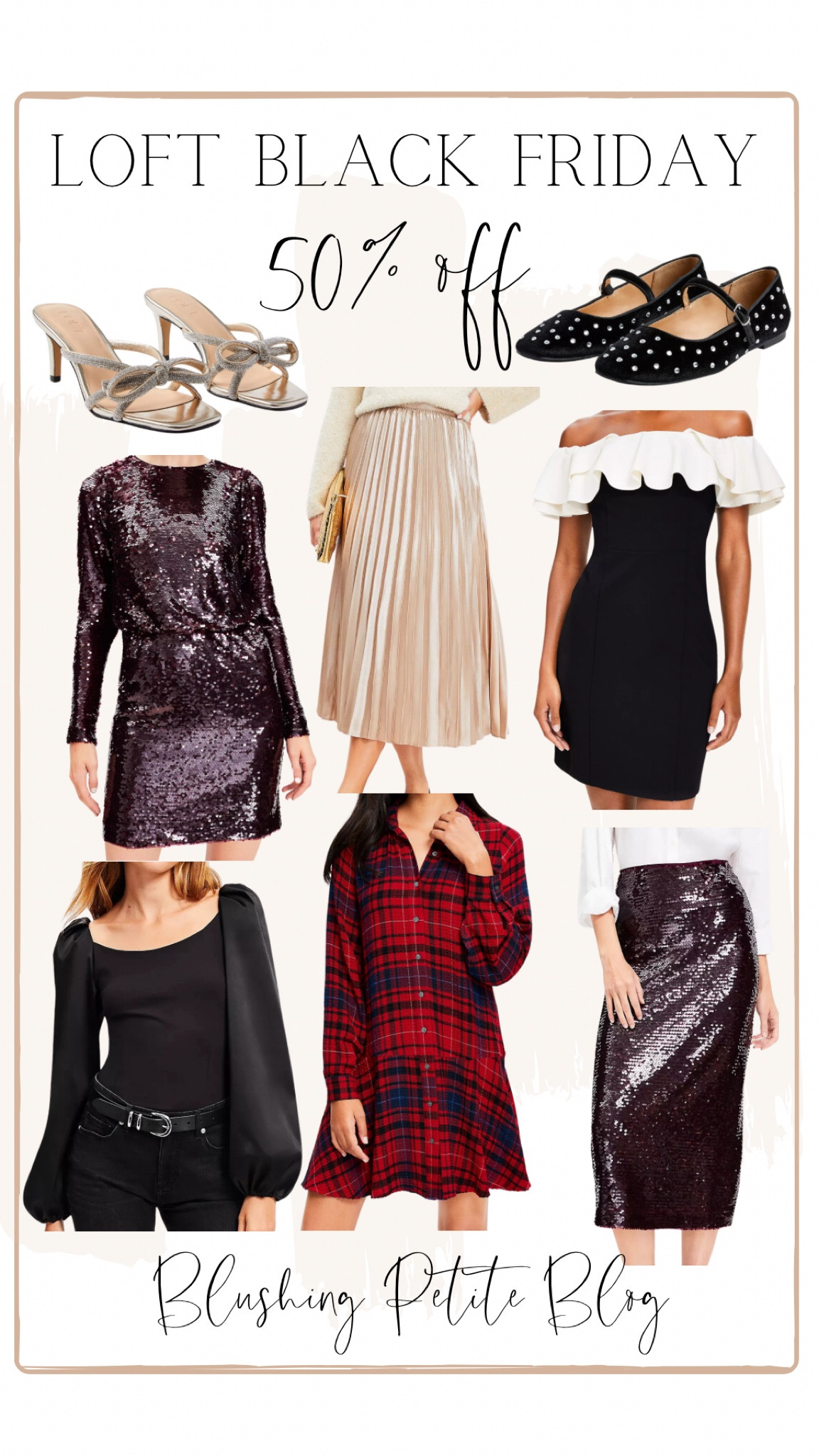 Loft 50% off Black Friday holiday party outfits✨

#LTKSeasonal #LTKHoliday #LTKSaleAlert