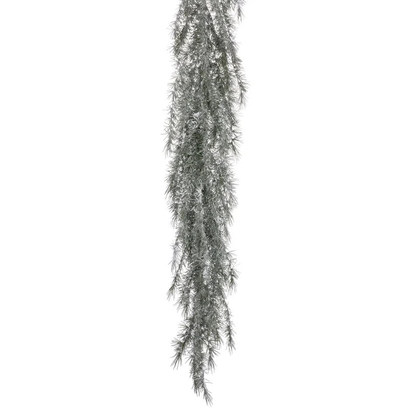 Snowy Weeping Pine Garland | Wayfair North America