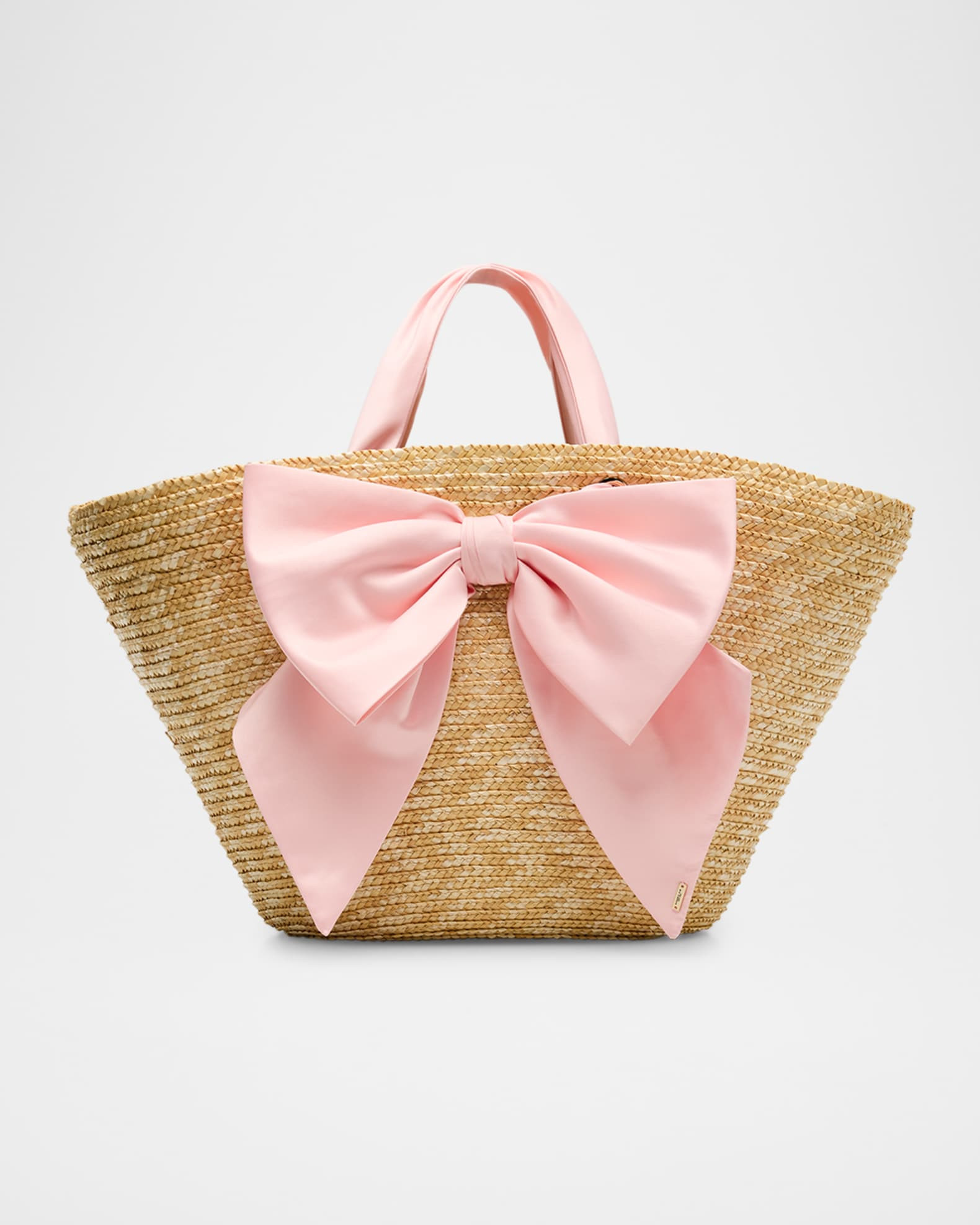 Carlotta Straw Bow Bag | Neiman Marcus
