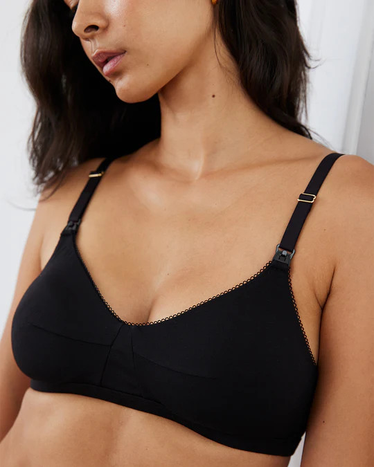 Luxe Nursing Bra (Black) | Embrace Company Limited