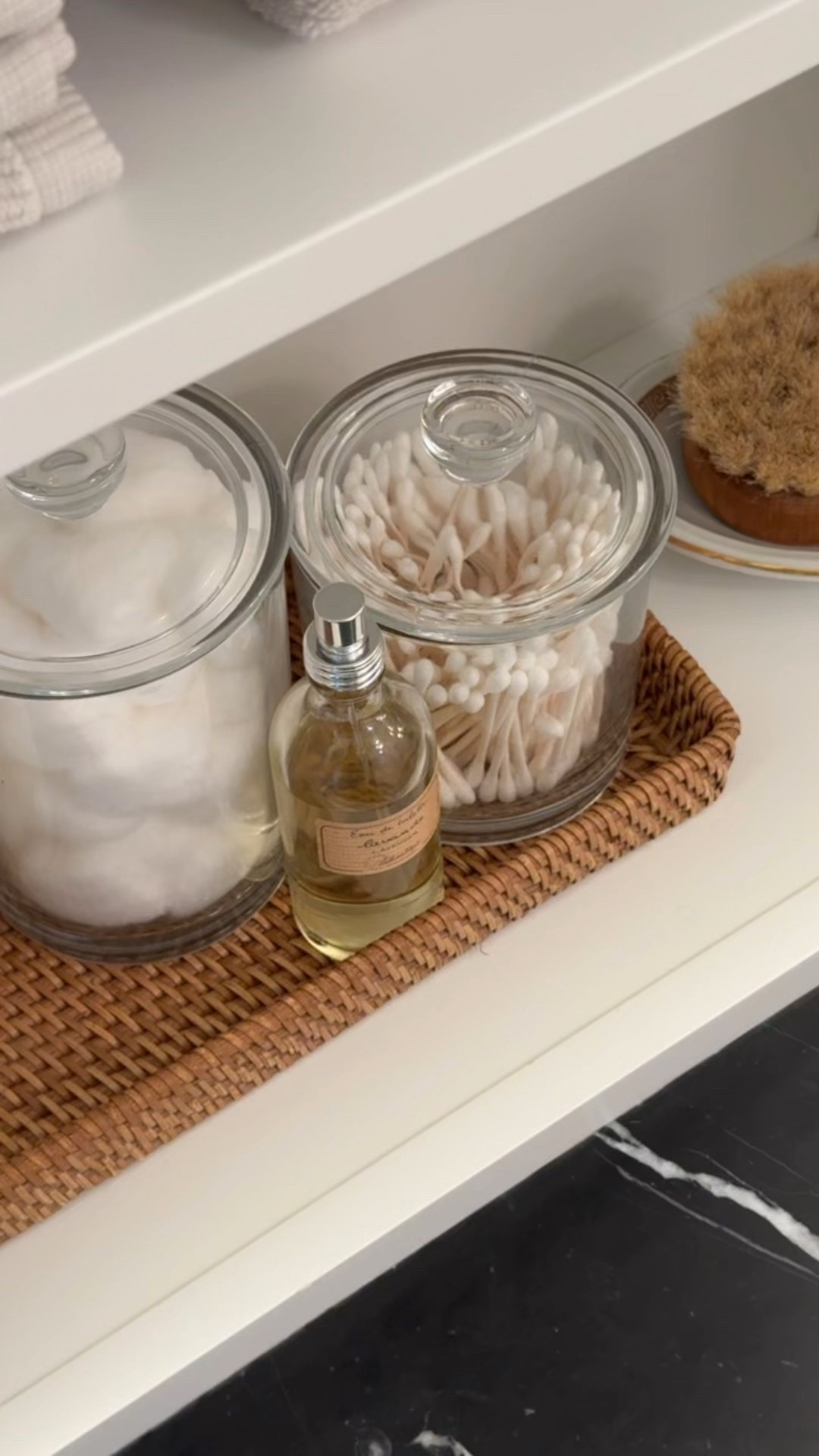 Pretty woven bath accessories for a boutique hotel or spa-like aesthetic! 

#LTKFindsUnder100 #LTKHome