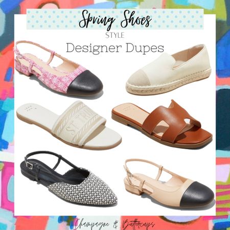 🌷Spring designer inspired…yes please!!!! Grab them while they last!

#designerinspired #designerdupes #springshoes #sandals #slingbacks #tweed #target #targetshoes #chanel #dior #hermes #targetstyle #espadrilles 

#LTKshoecrush #LTKMostLoved #LTKfindsunder50