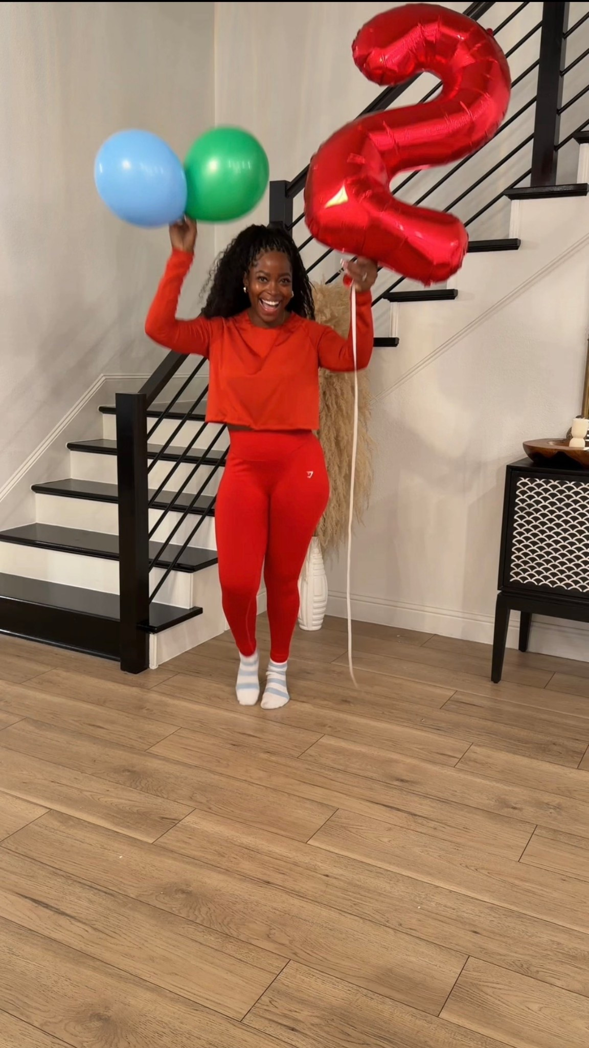Shop the red outfit I was wearing in my son’s birthday prep video 🫶🏾