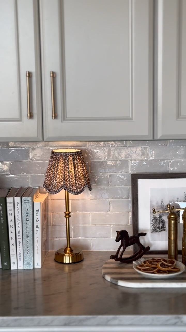 Do you have a lamp in your kitchen? I love adding one for warmth and coziness, especially at night! 

#LTKStyleTip #LTKHome