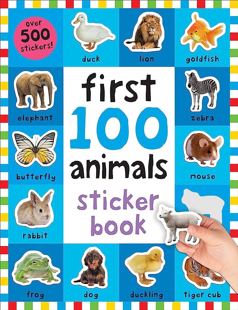 First 100 Stickers: Animals: Over 500 Stickers | Amazon (US)