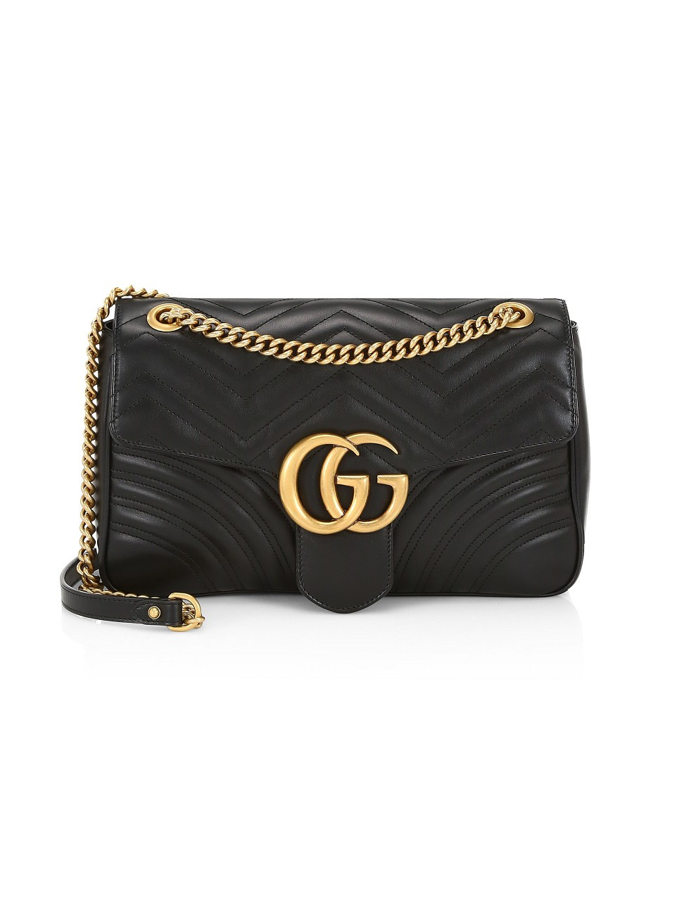 Gucci Women's GG Marmont Handbag - Black | Saks Fifth Avenue