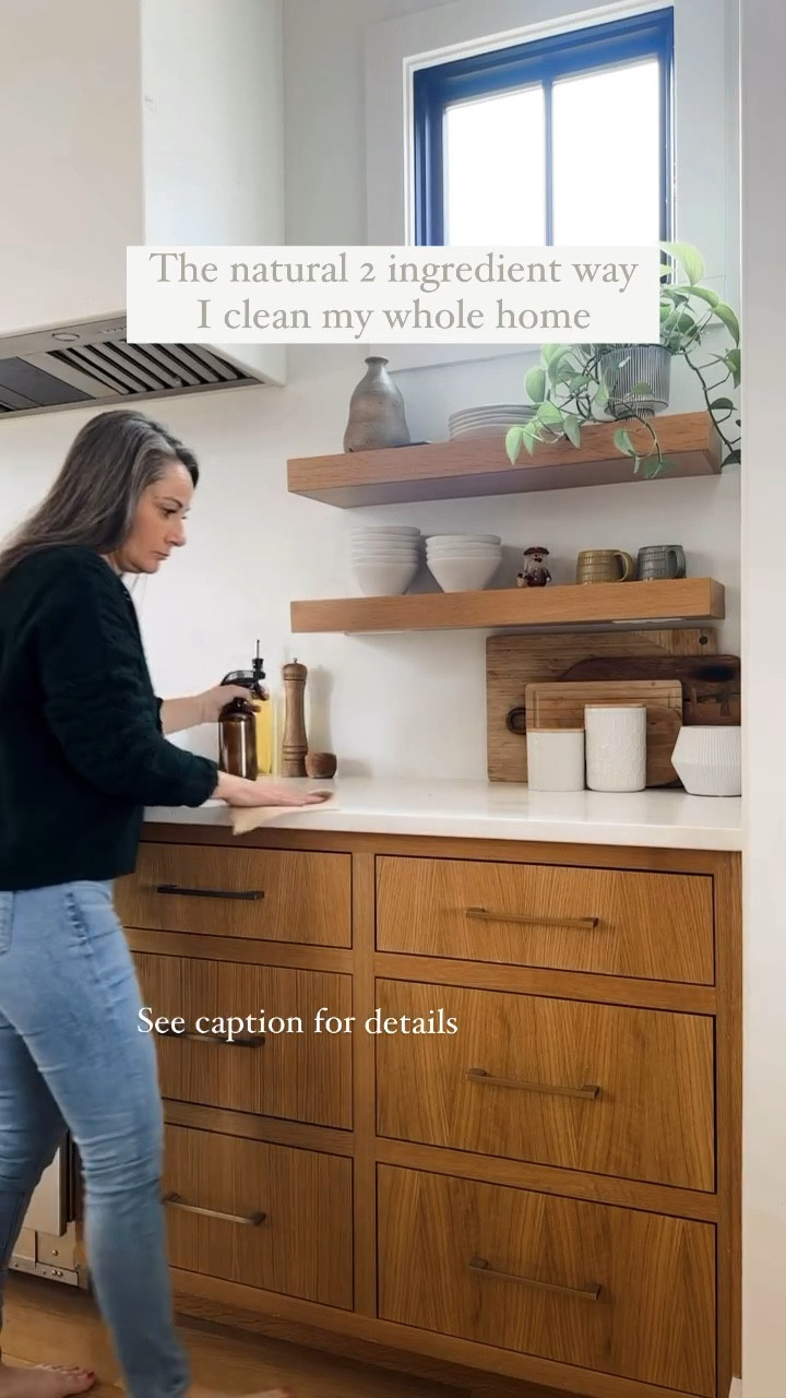 Your new favorite way to naturally + simply clean your home and make it smell amazing! 🤩 

It’s Sal Suds from @drbronner + Tee Tree essential oil or your favorite essential oil scent! 

Sal Suds All-Purpose Cleaning Spray:
1) 1 Tbsp. (15ml) of Sal Suds in a quart of water (1L)
2) Optional: for a microbial boost, add 1/4 tsp. of tea tree essential oil.
3) Your favorite cleaning rags.

For those wondering, I do love and use Castile soap for some things, Sal Suds is more concentrated, more clean rinsing in hard water situations and a little more effective on grease and tough stains. 💪

#LTKHome #LTKFindsUnder50 #LTKFamily