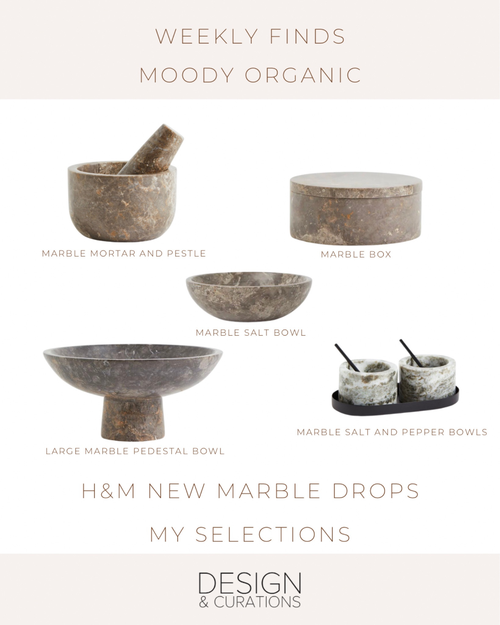 Marble home decor finds, H&M Home! Marble, organic decor items. 

#LTKhome #LTKFind