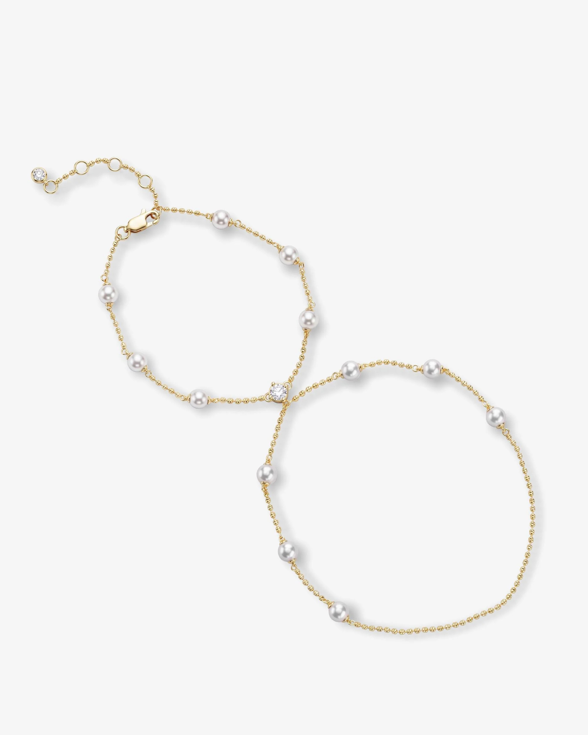 Perfect Pearl Hand-Chain - Gold | Melinda Maria Jewelry