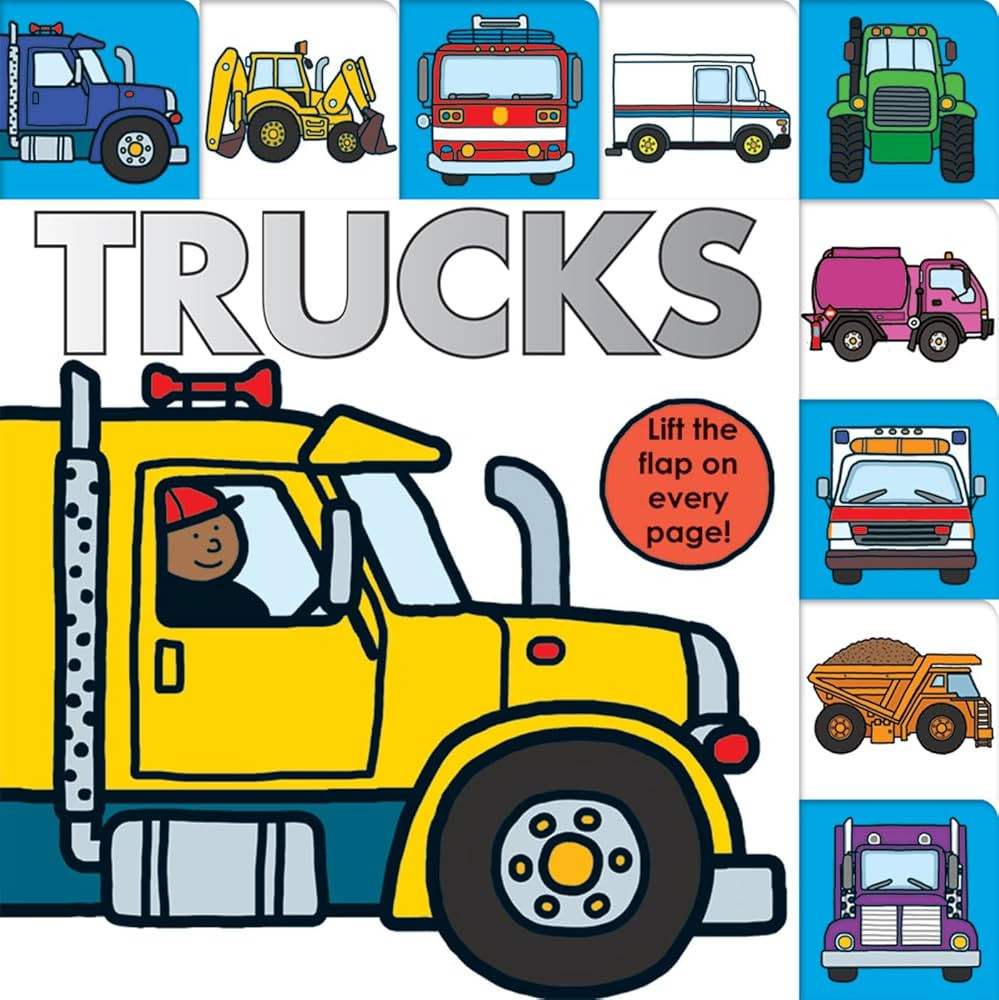 Lift-the-Flap Tab: Trucks (Lift-the-Flap Tab Books) | Amazon (US)