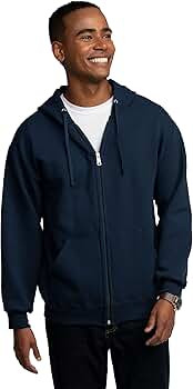 Fruit of the Loom Eversoft Fleece Hoodies, Pullover & Full Zip, Moisture Wicking & Breathable, Si... | Amazon (US)