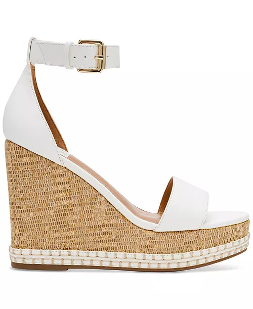 Women's Tammara Ankle-Strap Platform Espadrille Wedge Sandals | Macy's