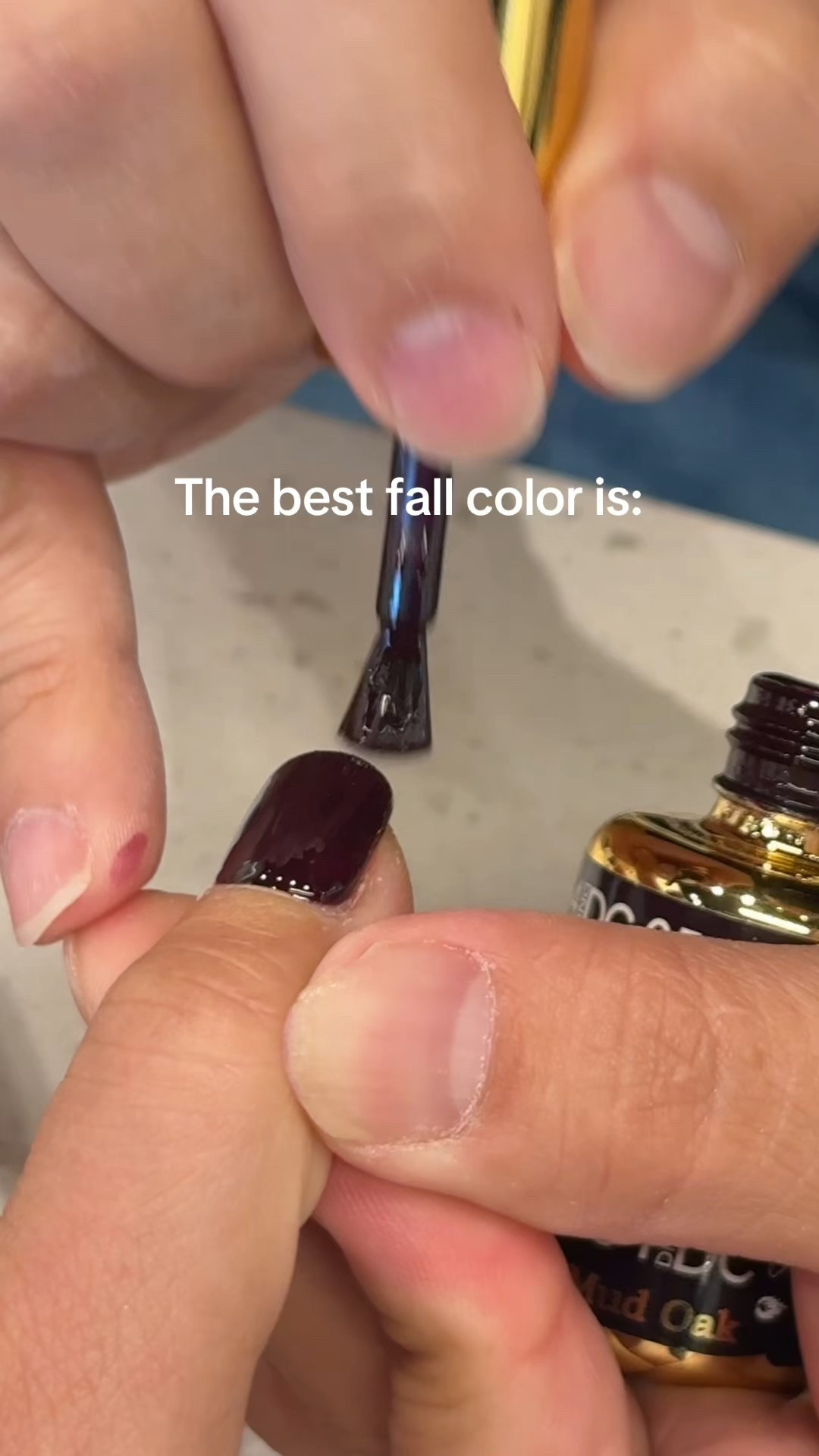 The most perfect fall color. A beautiful in between OPI Lincoln After Dark and Essies Wicked 

#LTKselfcare #LTKSeasonal #LTKgrwm