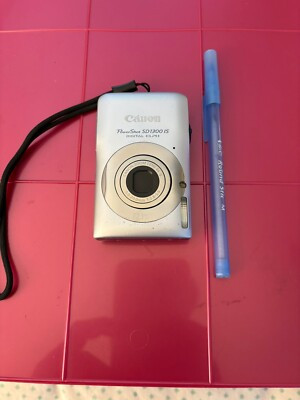 Canon PowerShot ELPH SD1300-SILVER-12.1 MP-Digital Camera-SD Card-Charger-Tested  | eBay | eBay US