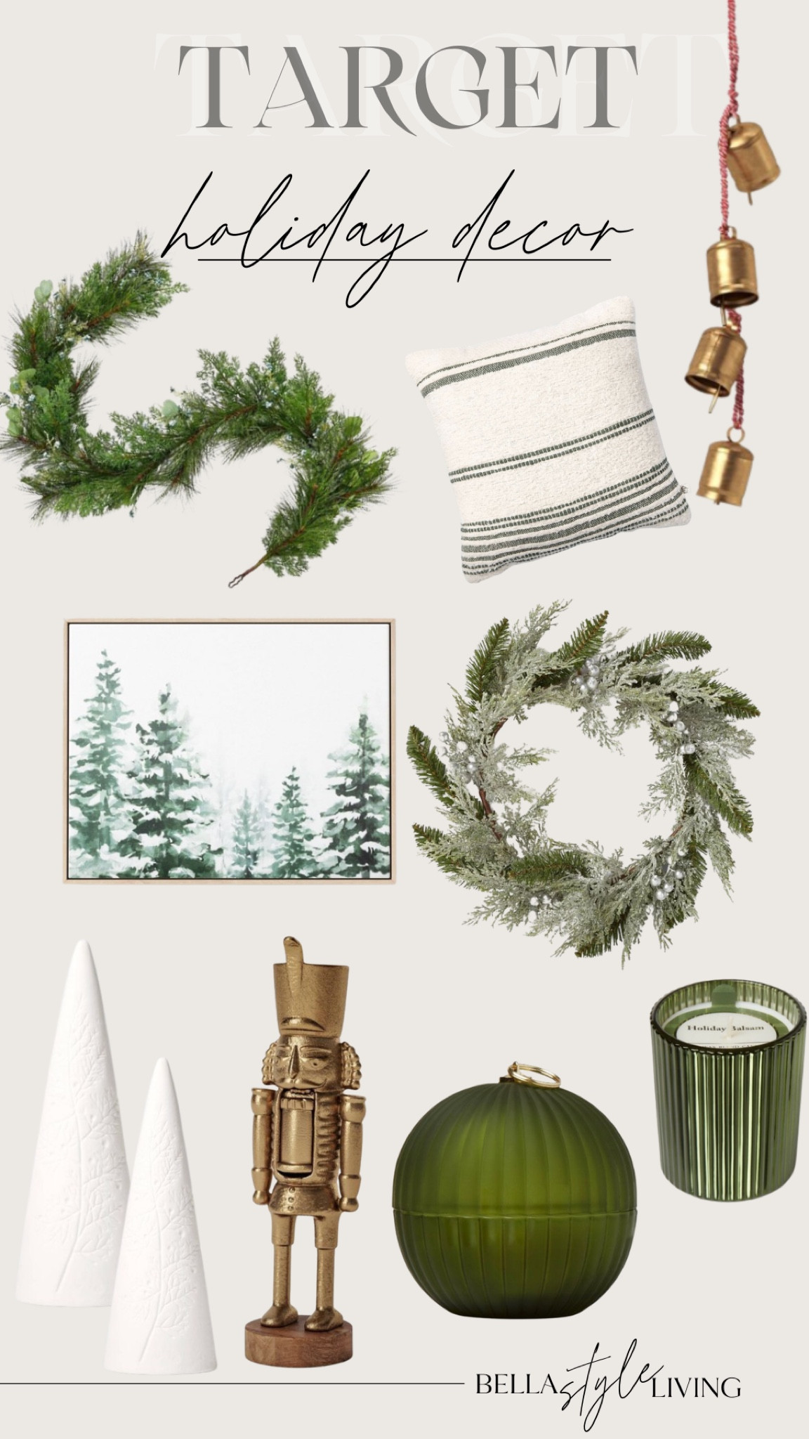 Target Christmas home decor finds!! 

Holiday decor // home decor // Christmas decorations // holiday // nutcracker // wreath // garland // candles 

#LTKSeasonal #LTKGiftGuide #LTKHoliday