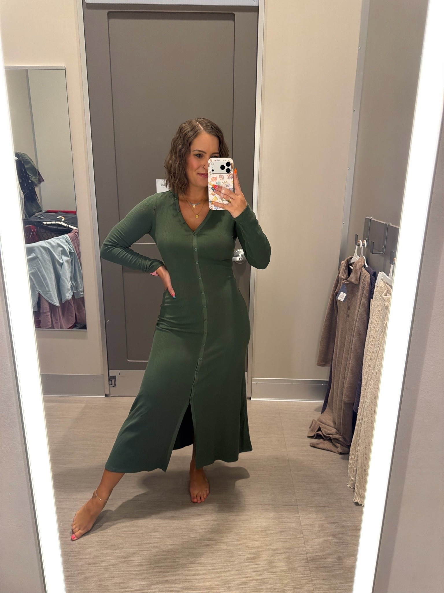 I love dresses because you can just throw them on and go! This one is stretchy and comes in more colors. I’m wearing a small.

#LTKSeasonal #LTKootd