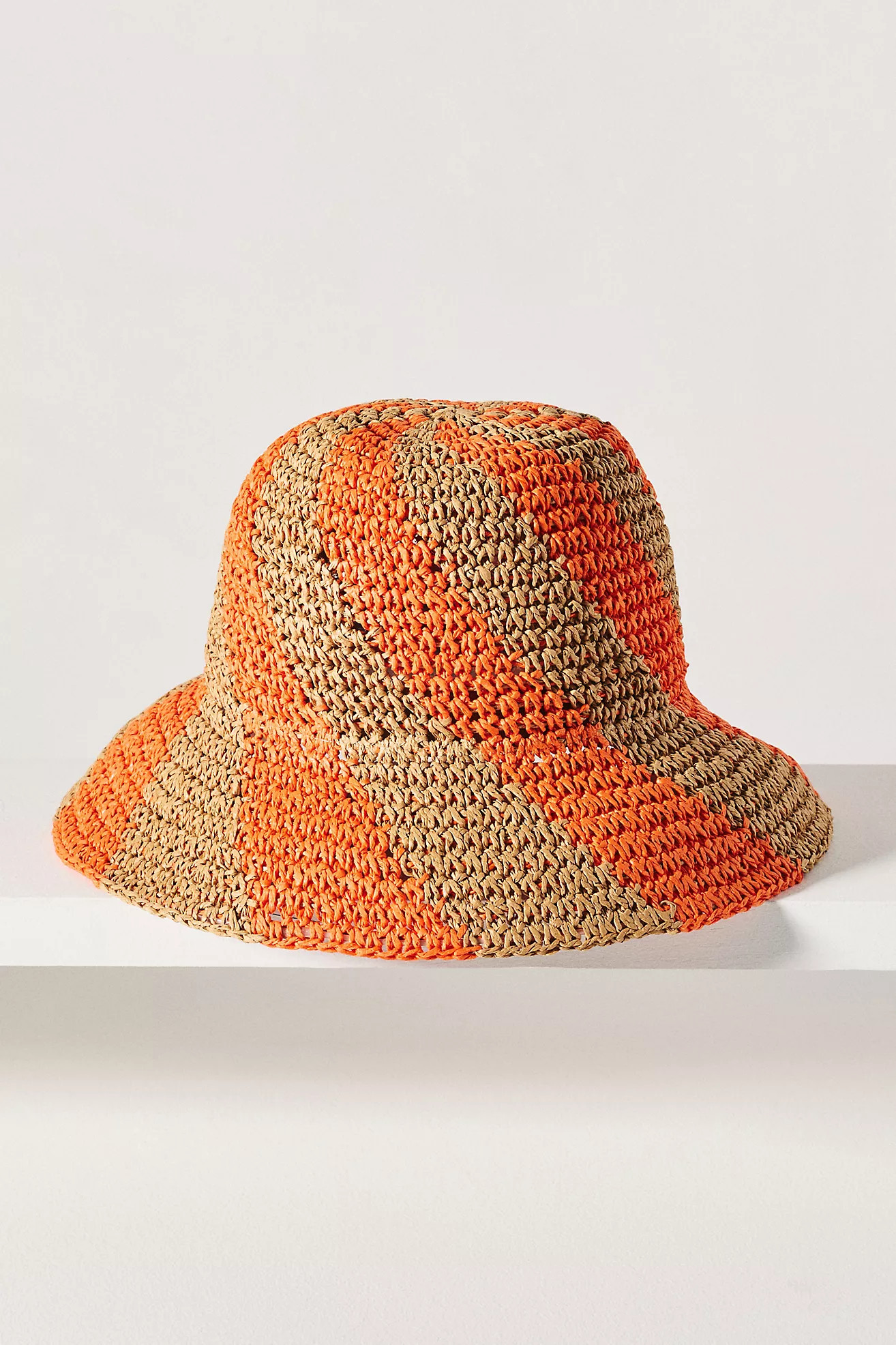 Swirl Stripe Woven Bucket Hat | Anthropologie (US)