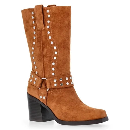 Madden NYC Women's Moto Western Boots | Walmart (US)