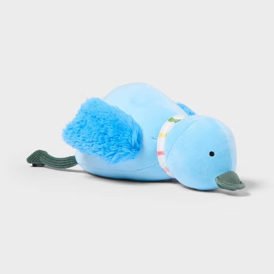Bird Kids' Mini Weighted Plush Throw Pillow Blue - Pillowfort™ | Target