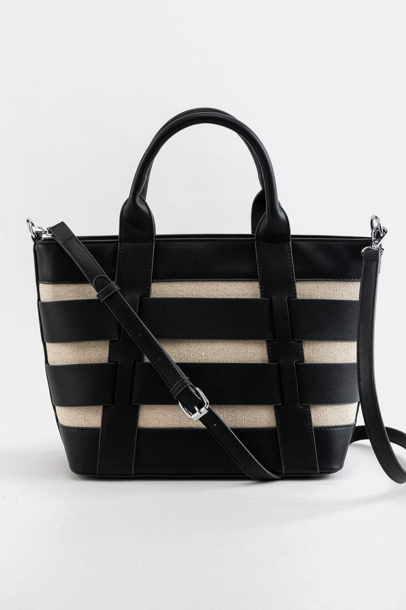 Whitney Cut Out Canvas Tote | Francesca’s Collections