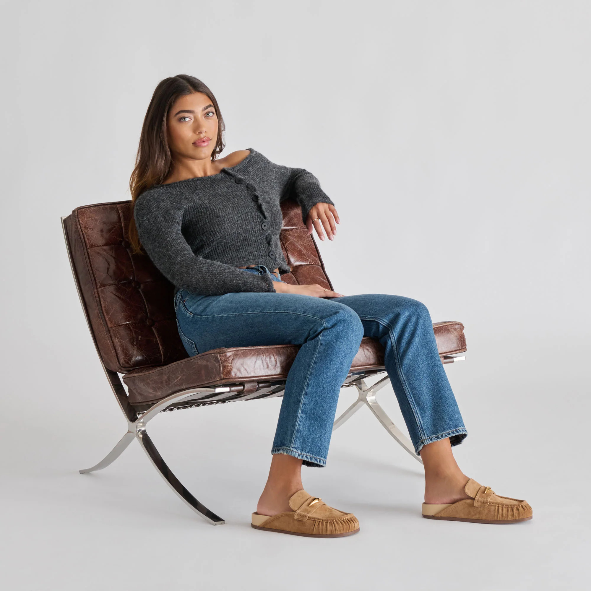 Jodero Lt Brown Suede Flats | Dolce Vita | DolceVita.com