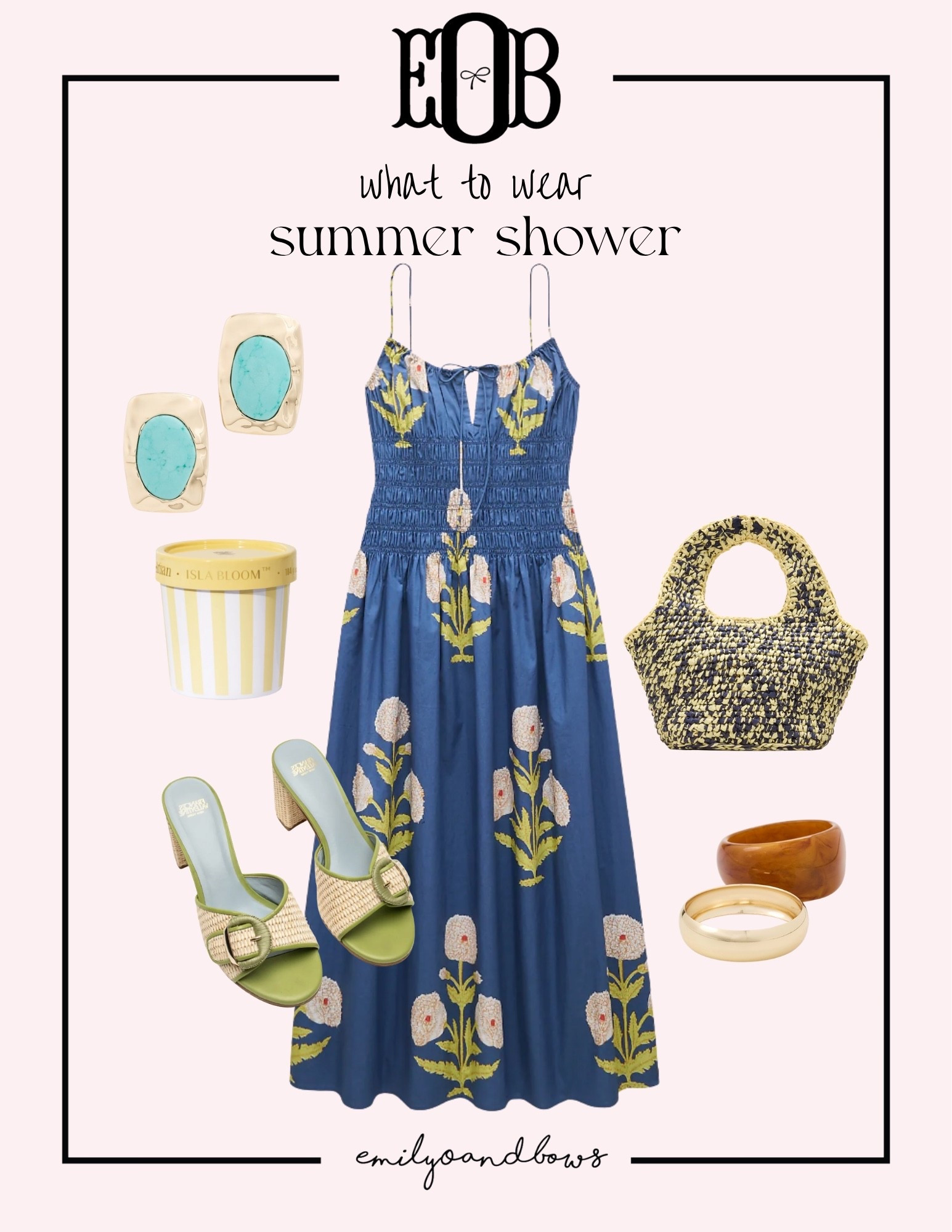 What to wear to a summer shower! ☀️